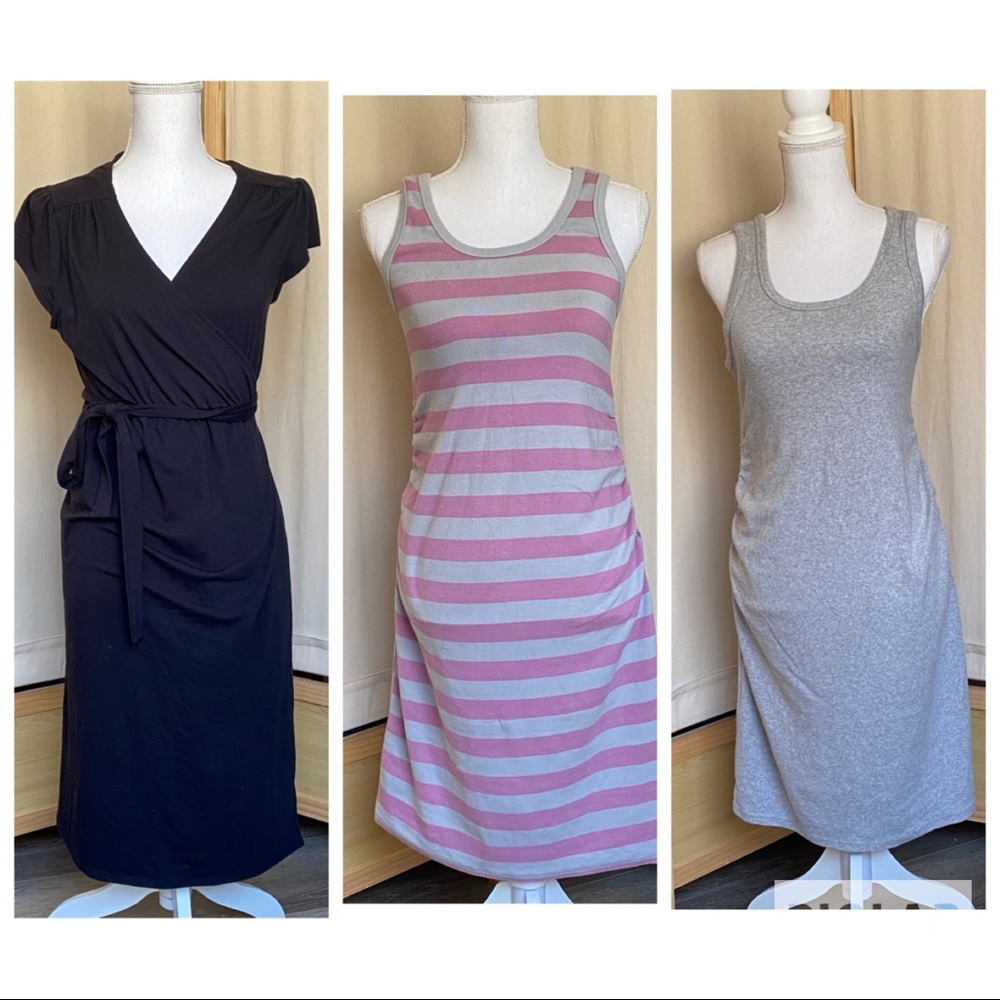 Bundle of 3 Maternity Dresses
